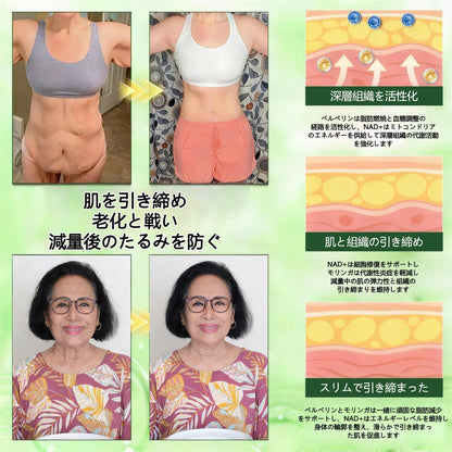 🟢公式旗艦店 /BSWELL®＆NAD+ 10-in-1 ナノ強化フォーミュラ — 肥満、肌のたるみ、糖尿病、睡眠時無呼吸症候群、関節の悩み、その他健康上の懸念にアプローチ